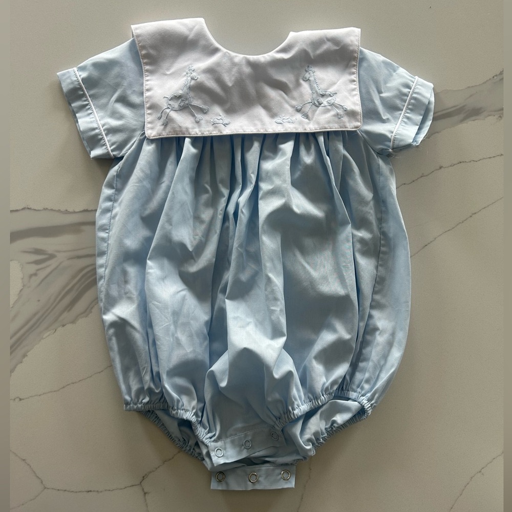 Cecil & Lou Light Blue baby boy bubble